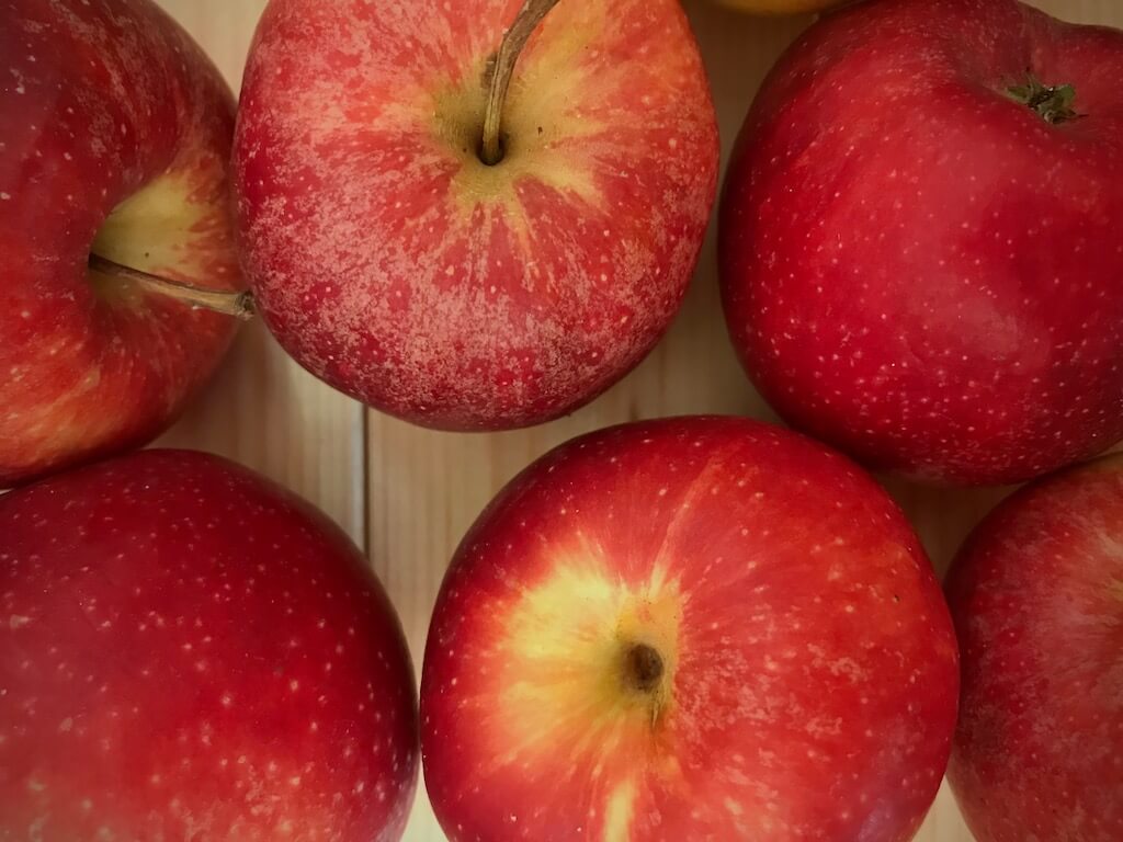 Äpfel als regionale Obstsorte sind fast das ganze Jahr über erhältlich.