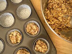 Rezept Lower Carb Granola Muffins Muffinformen