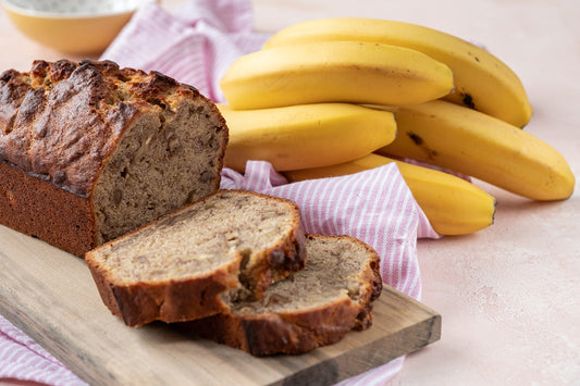 Rezept: Bananenbrot mit Haferflocken