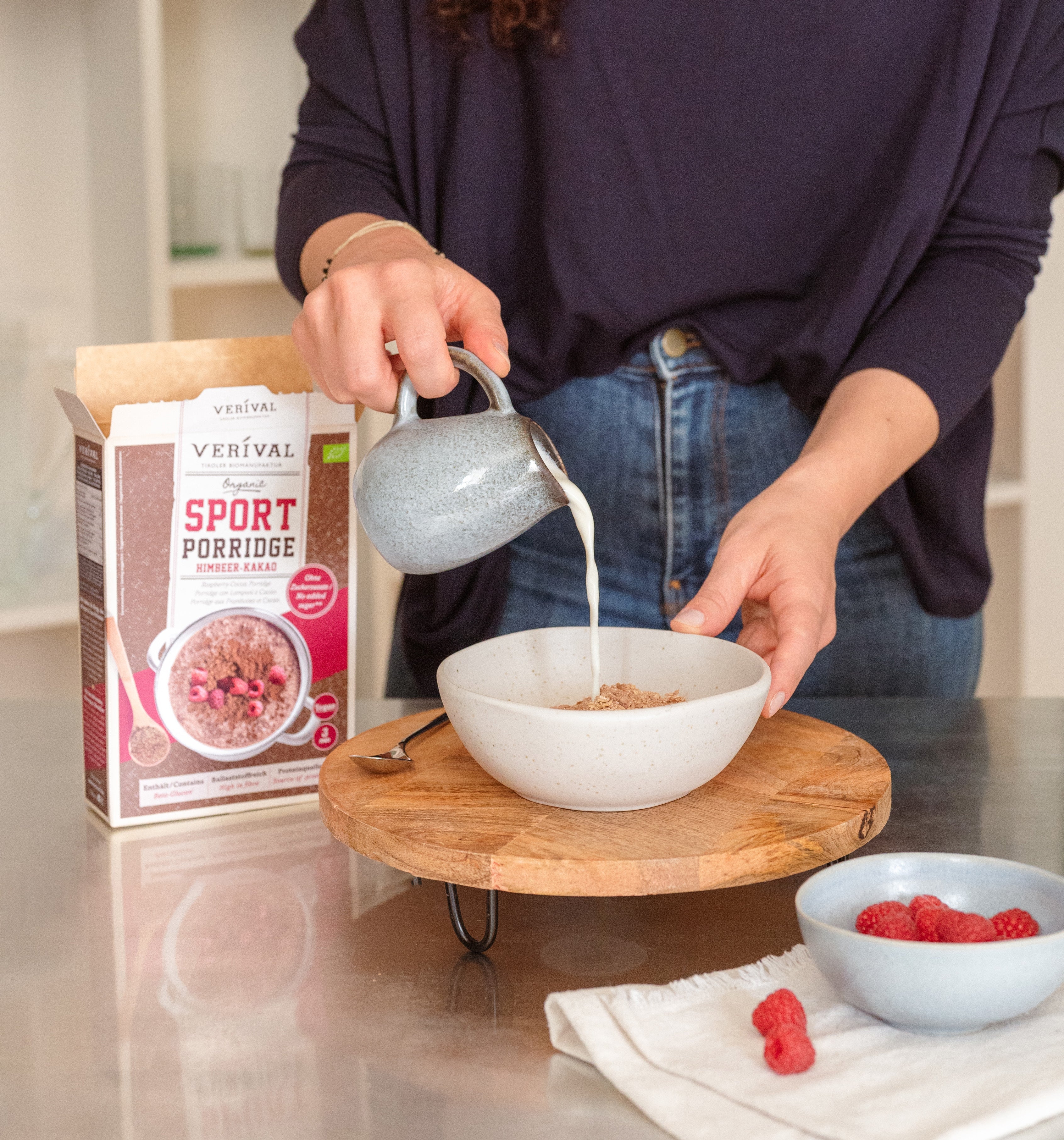 Porridge ohne Zuckerzusatz – Verival