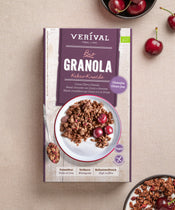 Neu: Kakao-Kirsche Granola