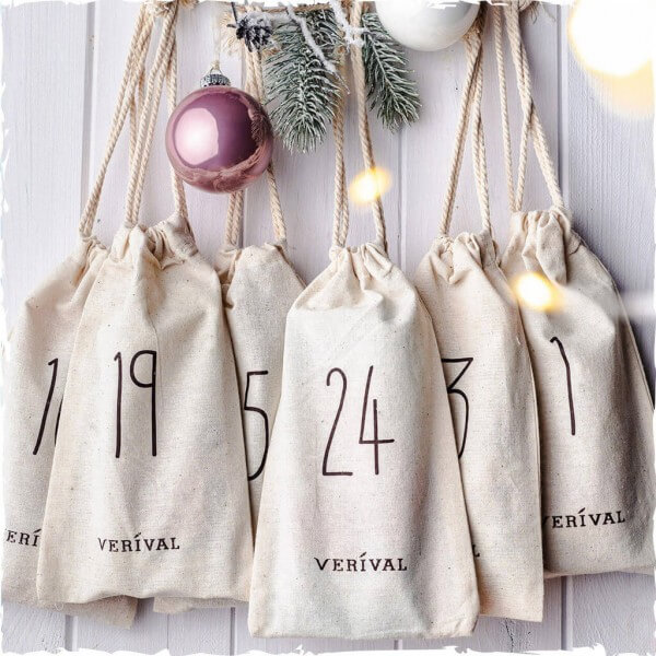 Advent calendar bags