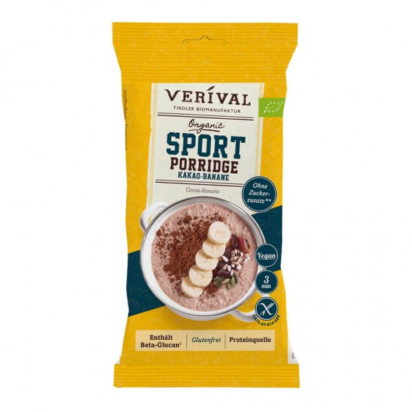 Sport porridge chocolate-banana 45g