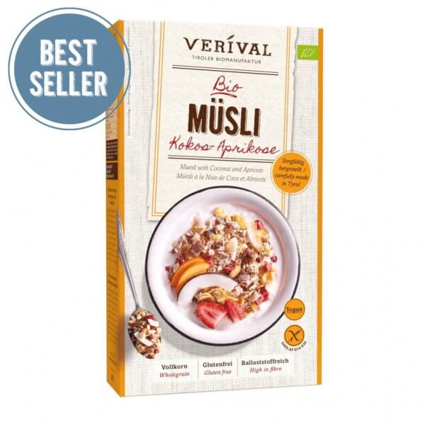 Muesli with Coconut and Apricots 325g